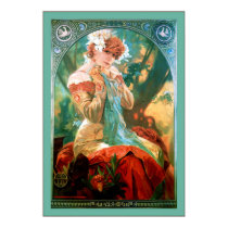Advertizing~ vintage Alphonse Mucha posters