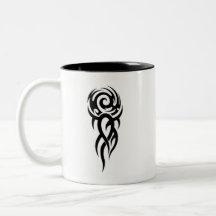 Aérolithes tribaux tasse à café