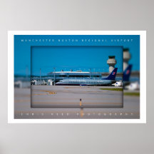 Aéroport régional de Manchester-Boston Poster