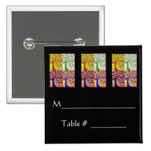 Affaire de service/soirée de matin Pin-Sur PLACECA Badges