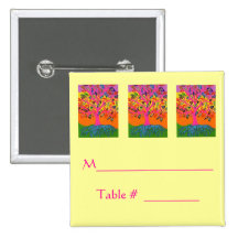 Affaire de service/soirée de matin Pin-Sur PLACECA Badges Avec Agrafe