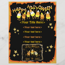 Affaires de Halloween ou personnel faites sur comm Tract