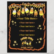 Affaires de Halloween ou personnel faites sur comm Prospectus