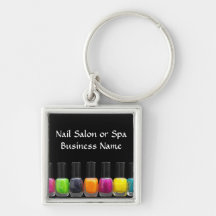 Affaires de salon d'ongle, bouteilles polonaises l porte-clef