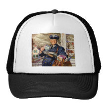 Affaires vintages, livraison de transporteur de co casquette