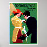 Affiche 1905 de mode de Prague