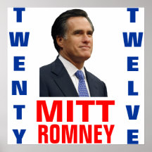 Affiche 2012 de Mitt Romney