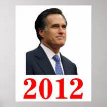 Affiche 2012 de Mitt Romney