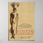 Affiche africaine de début de vignoble