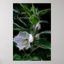 Affiche aimée d'affirmation