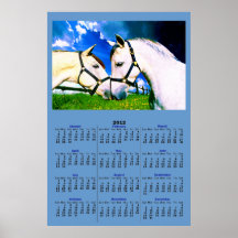 Affiche ANDALOUSE de calendrier du BAISER 2012