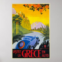 Affiche automatique de vacances d'en de Grece de L
