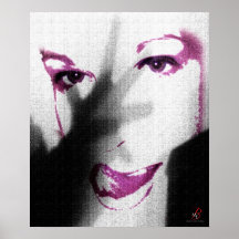 Affiche brutale de sirop de Muse "Pinkalimyne"
