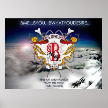 Affiche brutale d'empire de Muse