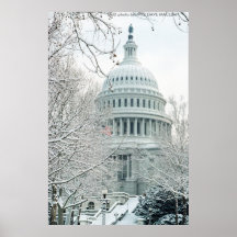 Affiche/capitol des Etats-Unis