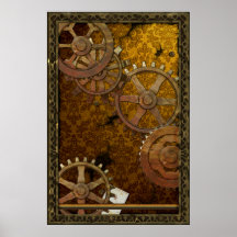 Affiche classique de Steampunk