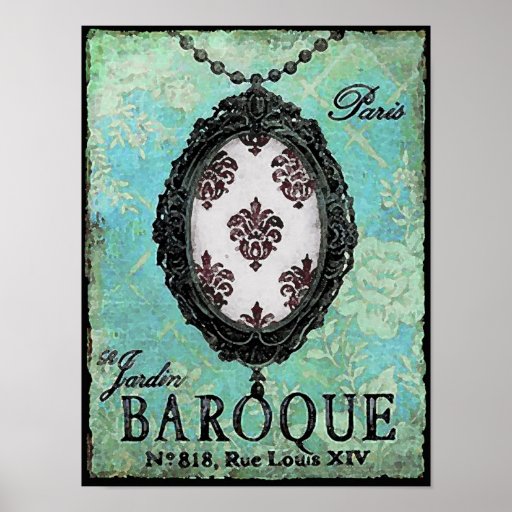 Affiche/copie baroques de ~
