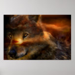 Affiche/copie d'art de WolfLand