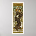 Affiche/copie : Mucha - Lorenzaccio - art Nouveau