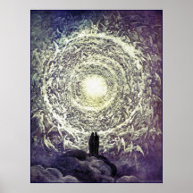 Affiche/copie : Rose blanc par Gustave Dore