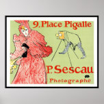 Affiche/copie :  Toulouse-Lautrec - P.Sescau