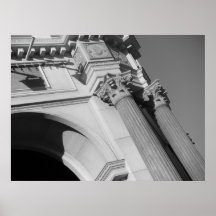 Affiche corinthienne de colonne