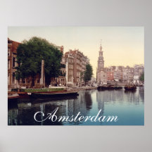Affiche d'Amsterdam