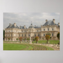 Affiche d'architecture de Paris Versailles