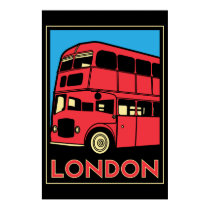affiche d'art déco de Londres Westminster Angleter posters
