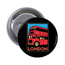 affiche d'art déco de Londres Westminster Angleter Badges Avec Agrafe