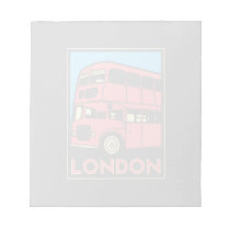 affiche d'art déco de Londres Westminster Angleter blocs-notes