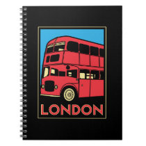 affiche d'art déco de Londres Westminster Angleter carnets