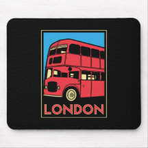 affiche d'art déco de Londres Westminster Angleter Tapis De Souris