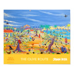Affiche d'art : L'itinéraire olive. Carol Drinkwat posters