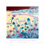 Affiche d'art : Marguerites et violettes, St Mawes posters