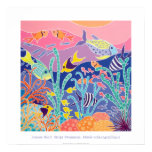 Affiche d'art : Océanographique rayé de Musée de n posters
