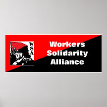 affiche de ajournement étroite de wsa