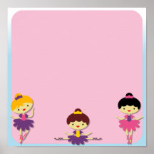 Affiche de ballerine