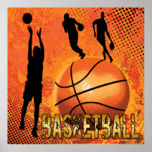 AFFICHE DE BASKET-BALL