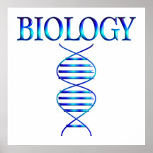 Affiche de biologie - commençant à $11,80