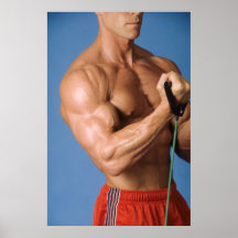 Affiche de boucle de biceps - couleur #210