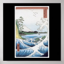 Affiche de C. de peinture japonais 1858