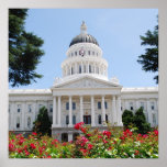 Affiche de capitol de Sacramento
