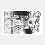 Affiche de carnaval de 1913 Français, noire Autocollant Rectangulaire