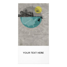 Affiche de Chicago Cartes De Vœux Avec Photo