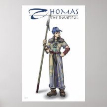 Affiche de chrétien de Thomas d'apôtre