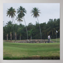 Affiche de club national de golf
