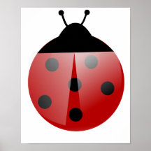 Affiche de coccinelle