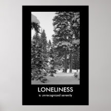 Affiche de Demotivational de solitude