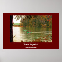 Affiche de "deux kayaks"